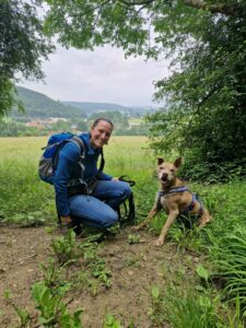 Unterwegs mit Hundesenior